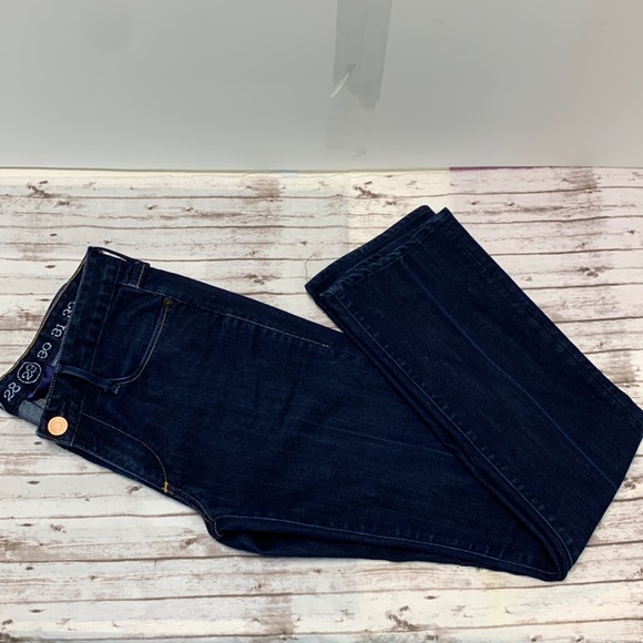Earnest Sewn Women's Parker 90S Full Length Denim Jeans Blue Size 30